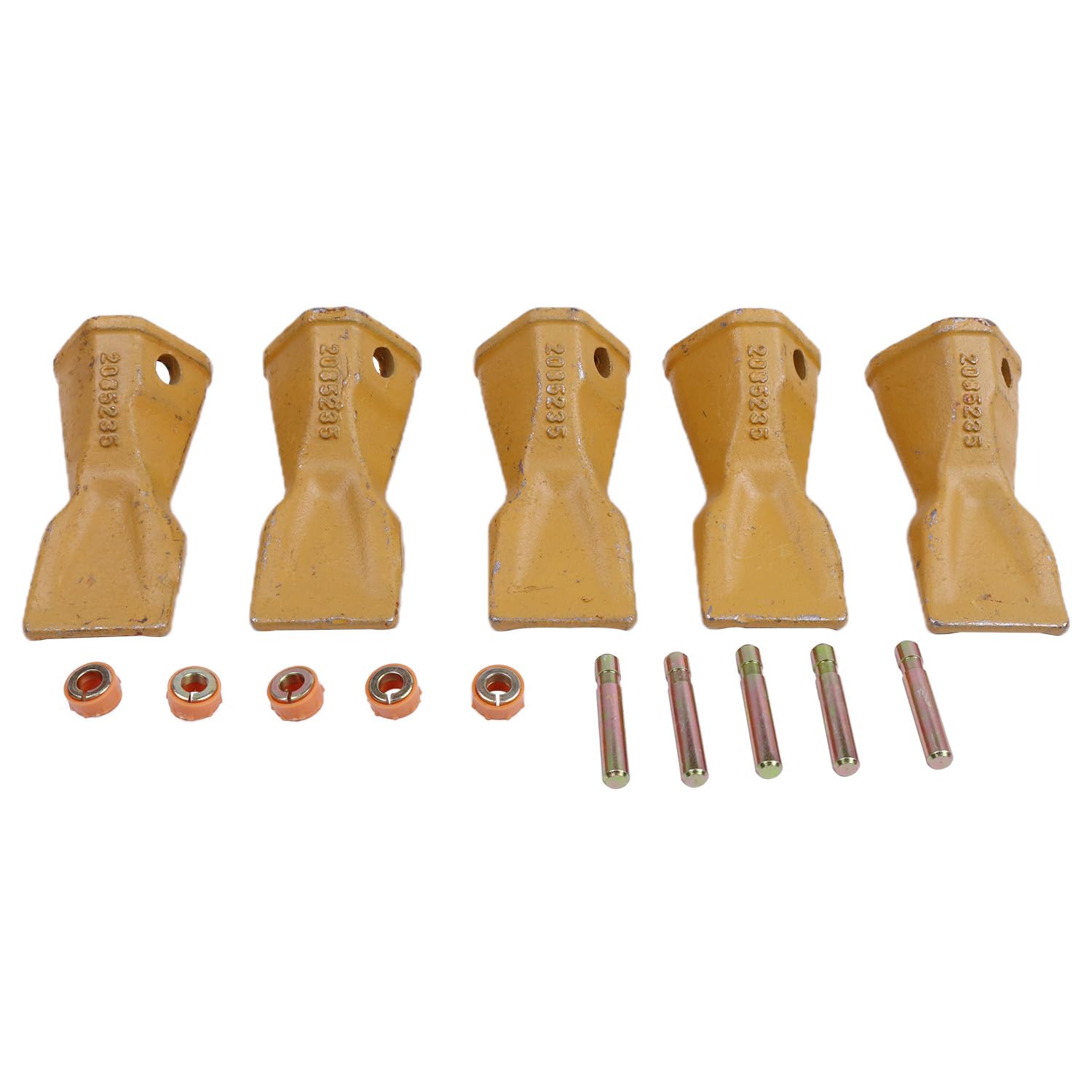 Amazon.com: Lesurey 5× Backhoe Bucket Teeth Penetration Tip w/Pin